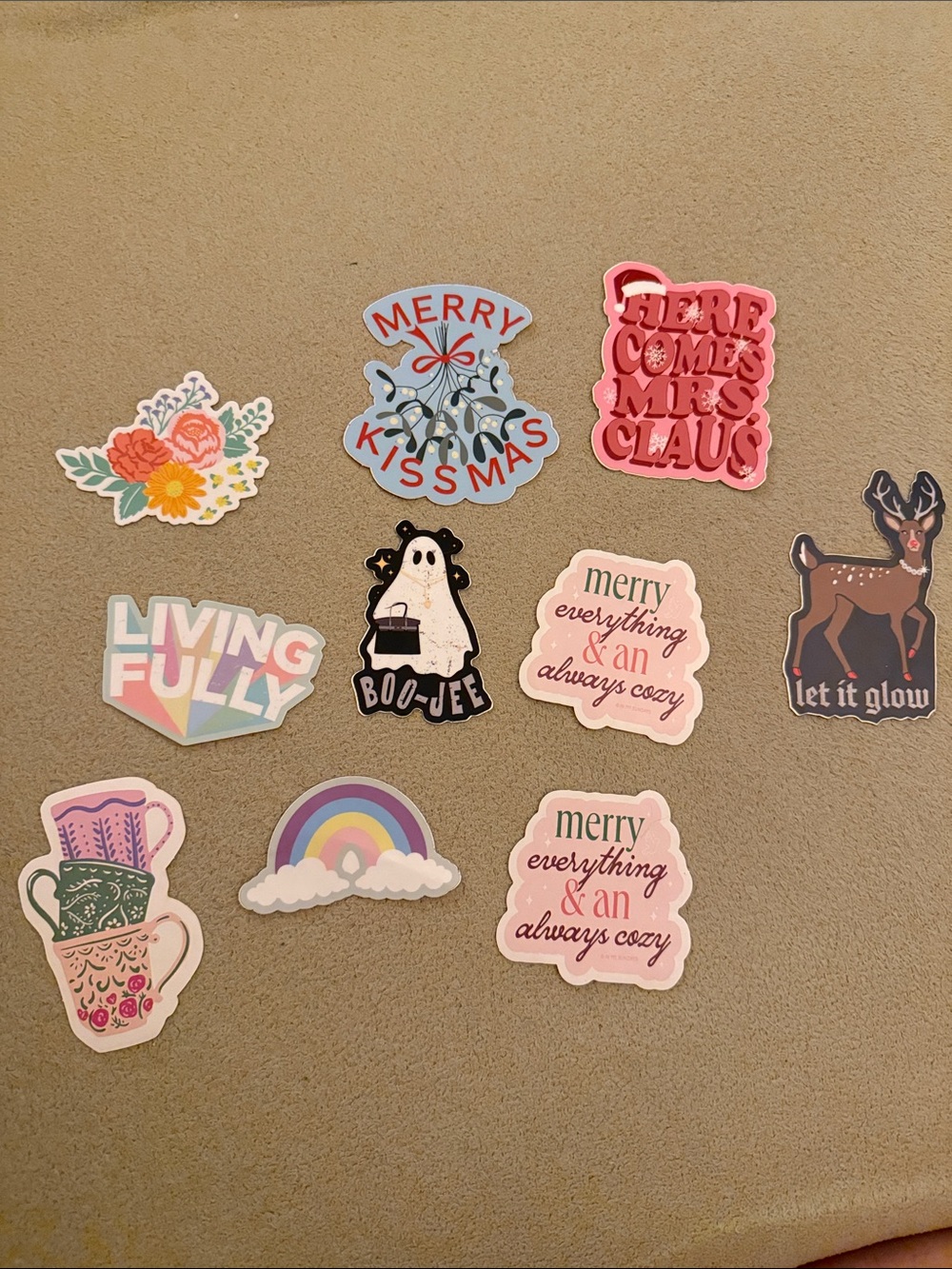 Living Fully x In My Sundays-Assorted Decorative Stickers-10